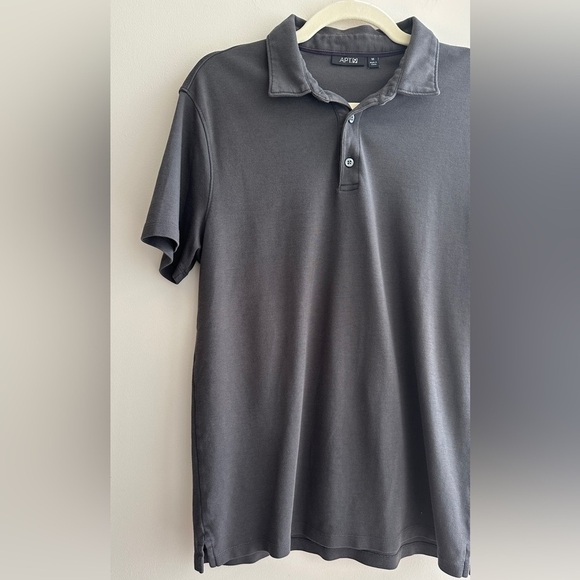 Set of 2 Apt. 9 Collared Polo Shirts, Black and Grey, Size Medium - Picture 13 of 16